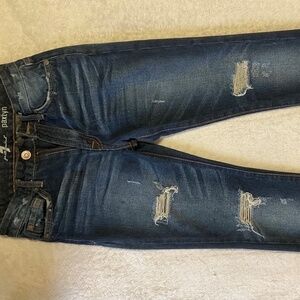 Pre-owned 7 for all mankind Jeans, Boys size 10, Blue.